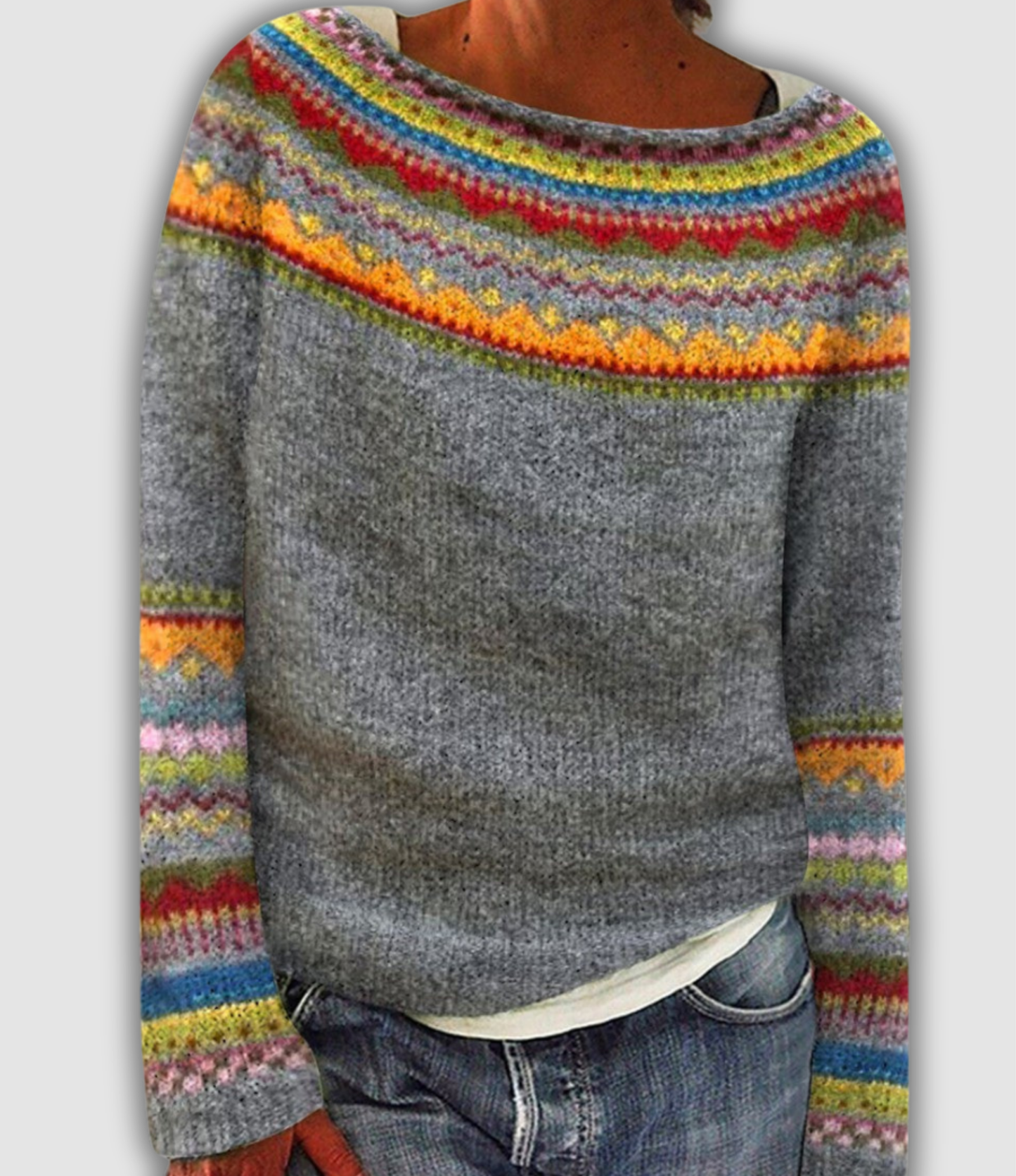 ליבקה™ - סווטשירט רטרו נוח