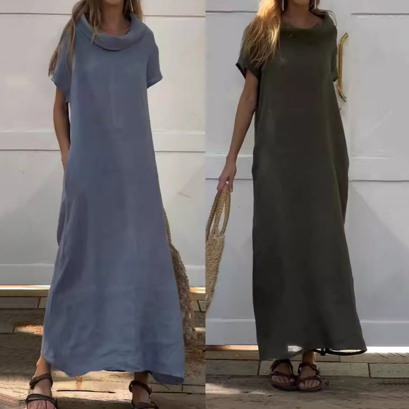 שמלה נוחה ומשוחררת ליום יום