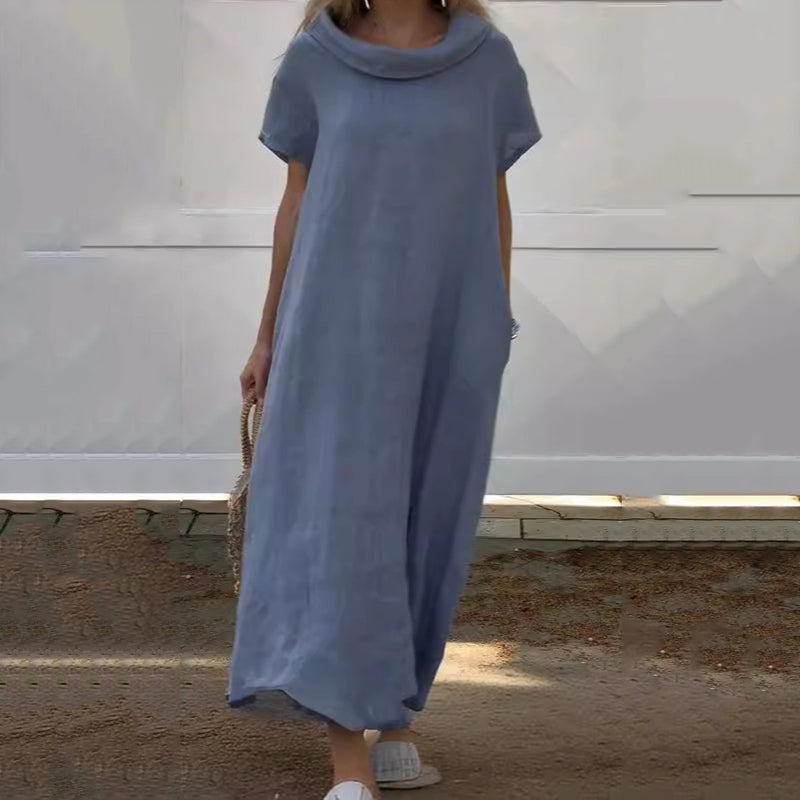שמלה נוחה ומשוחררת ליום יום