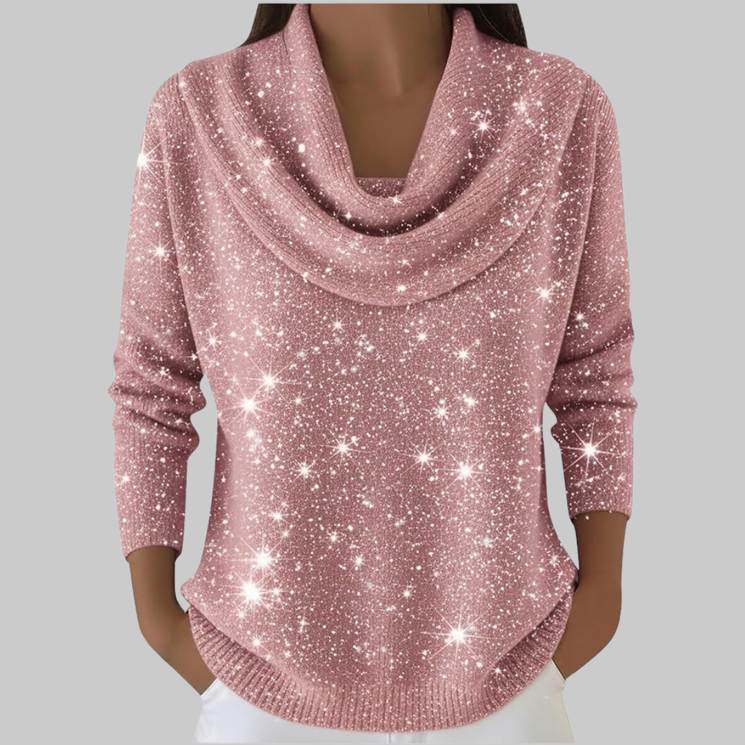 BÉA™|סוודر עם צווארון רך