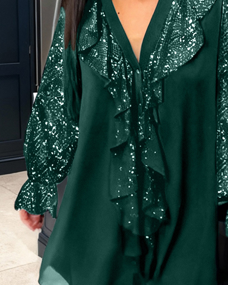 חולצות רחבות בצבע אחיד עם קפלים