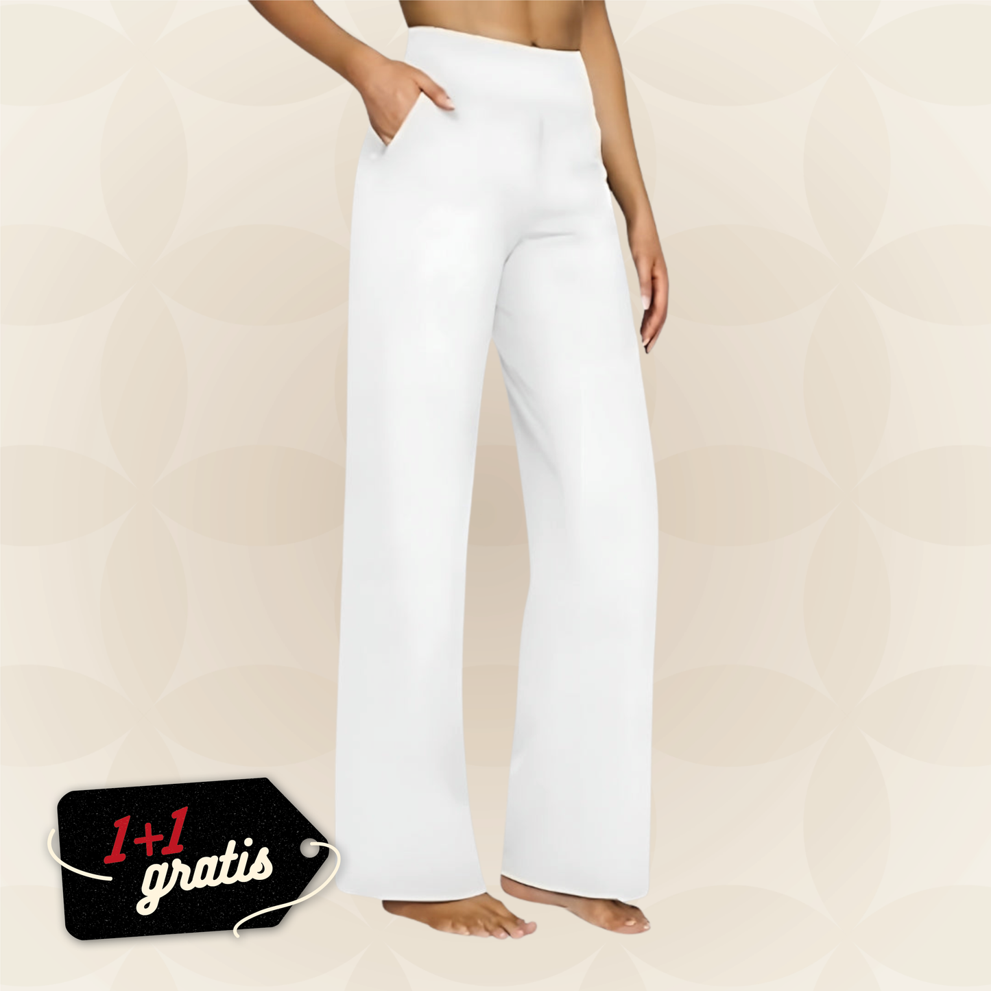 מכנסיים אלסטיים נוחים לכל אישה