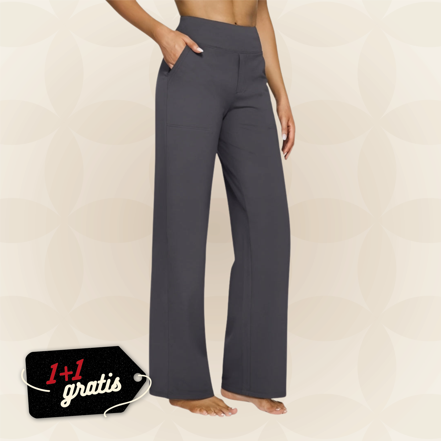 מכנסיים אלסטיים נוחים לכל אישה