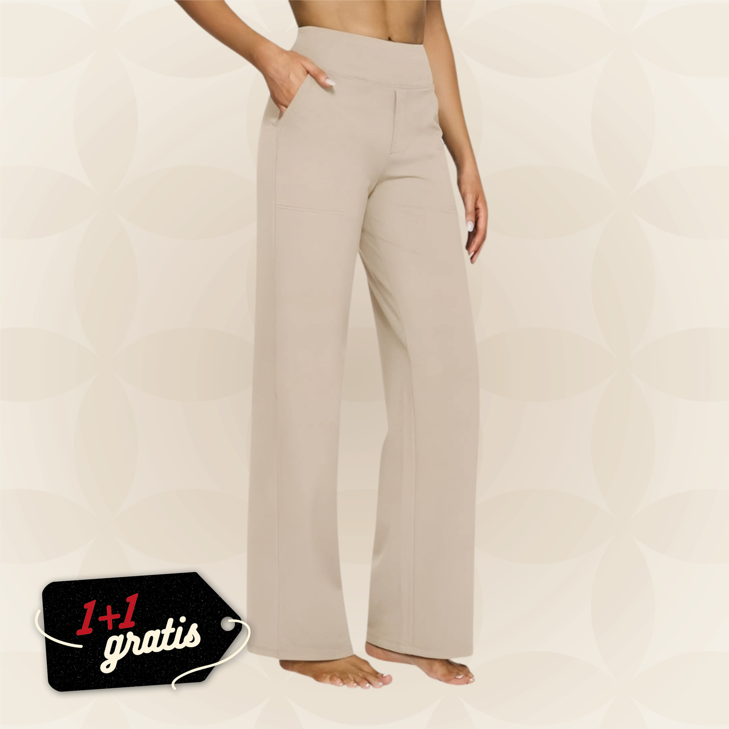 מכנסיים אלסטיים נוחים לכל אישה