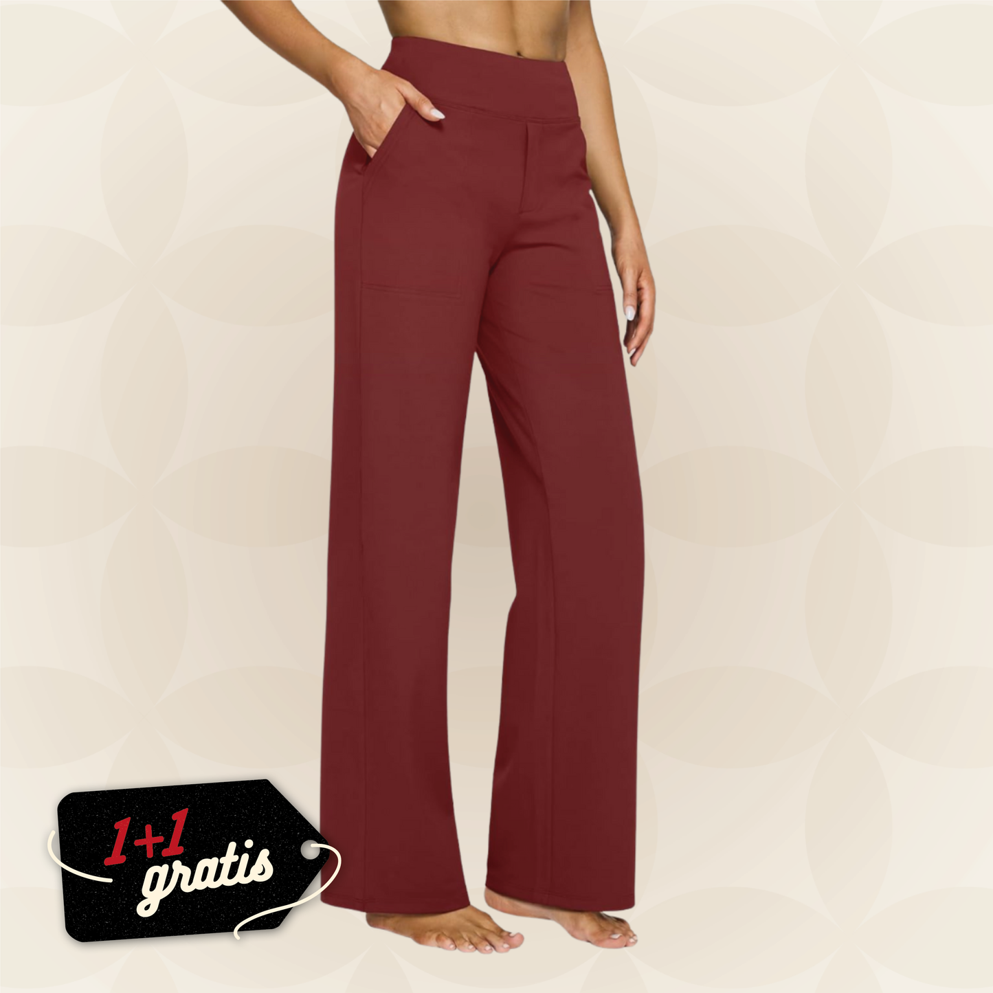 מכנסיים אלסטיים נוחים לכל אישה