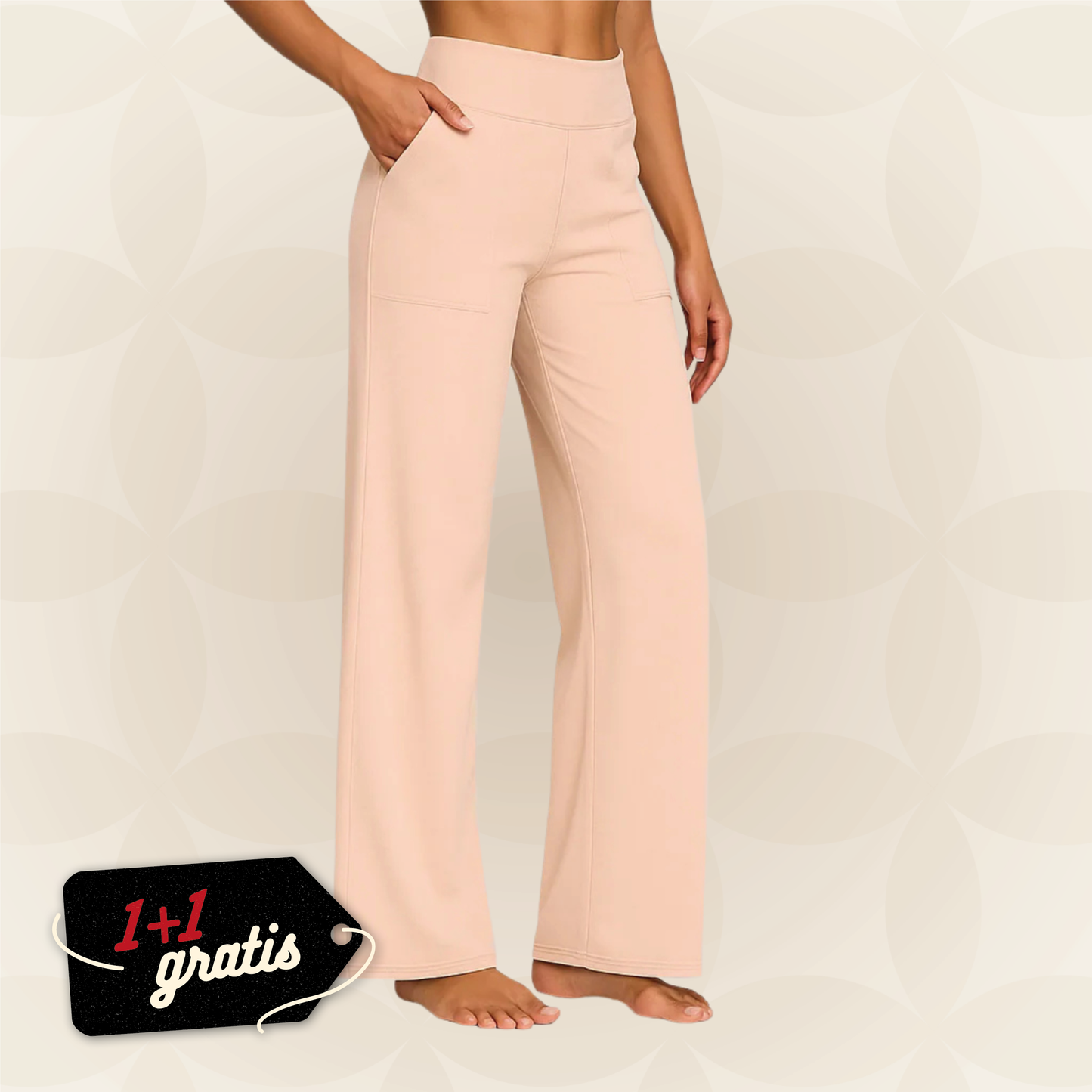 מכנסיים אלסטיים נוחים לכל אישה