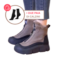 חום + שני זוגות גרביים