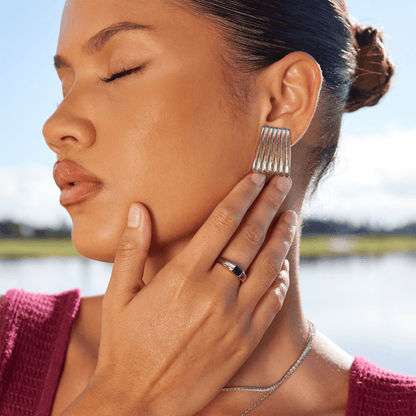 טבעת אמבר סילבר ואוריינט