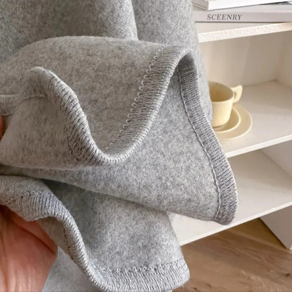 צעיף פונצ'ו ארוך