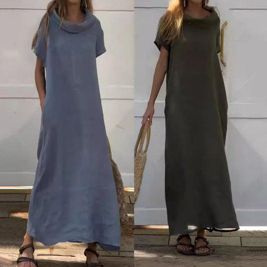 שמלה נוחה ומשוחררת ליום יום